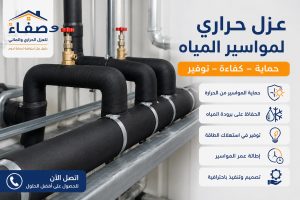 شركة عزل حراري لمواسير المياه بالدمام